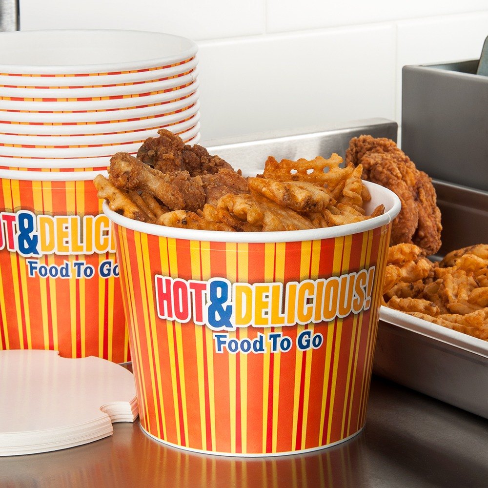 Paper Tub For Fried Chicken bucket -WELLERpack