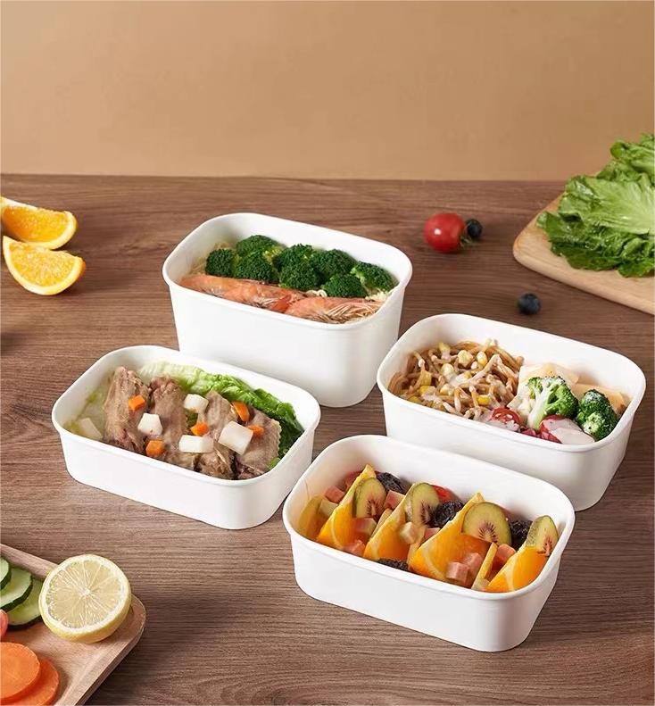 Rectangular paper bowl: best choices for food delivery or takeout